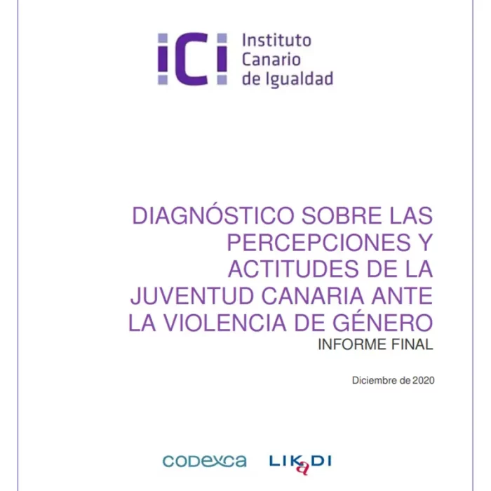 Diagnóstico sobre las percepciones y actitudes de la juventud canaria ante la violencia de género