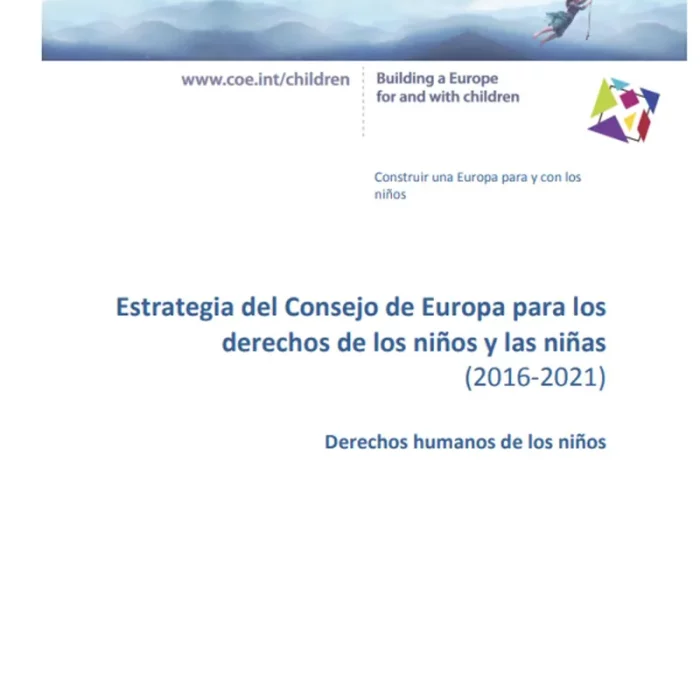 Estrategia del Consejo de Europa para los derechos de los niños y las niñas (2016-2021)