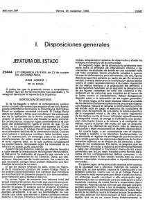 Ley Orgánica 10 1995, de 23 de noviembre, del Código Penal