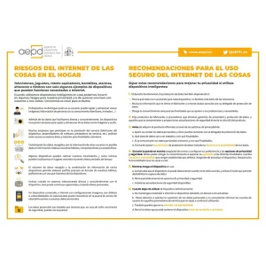 Riesgos del internet de las cosas en el hogar