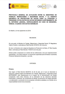 protocolo general de actuación